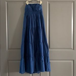 Strapless maxi dress!!